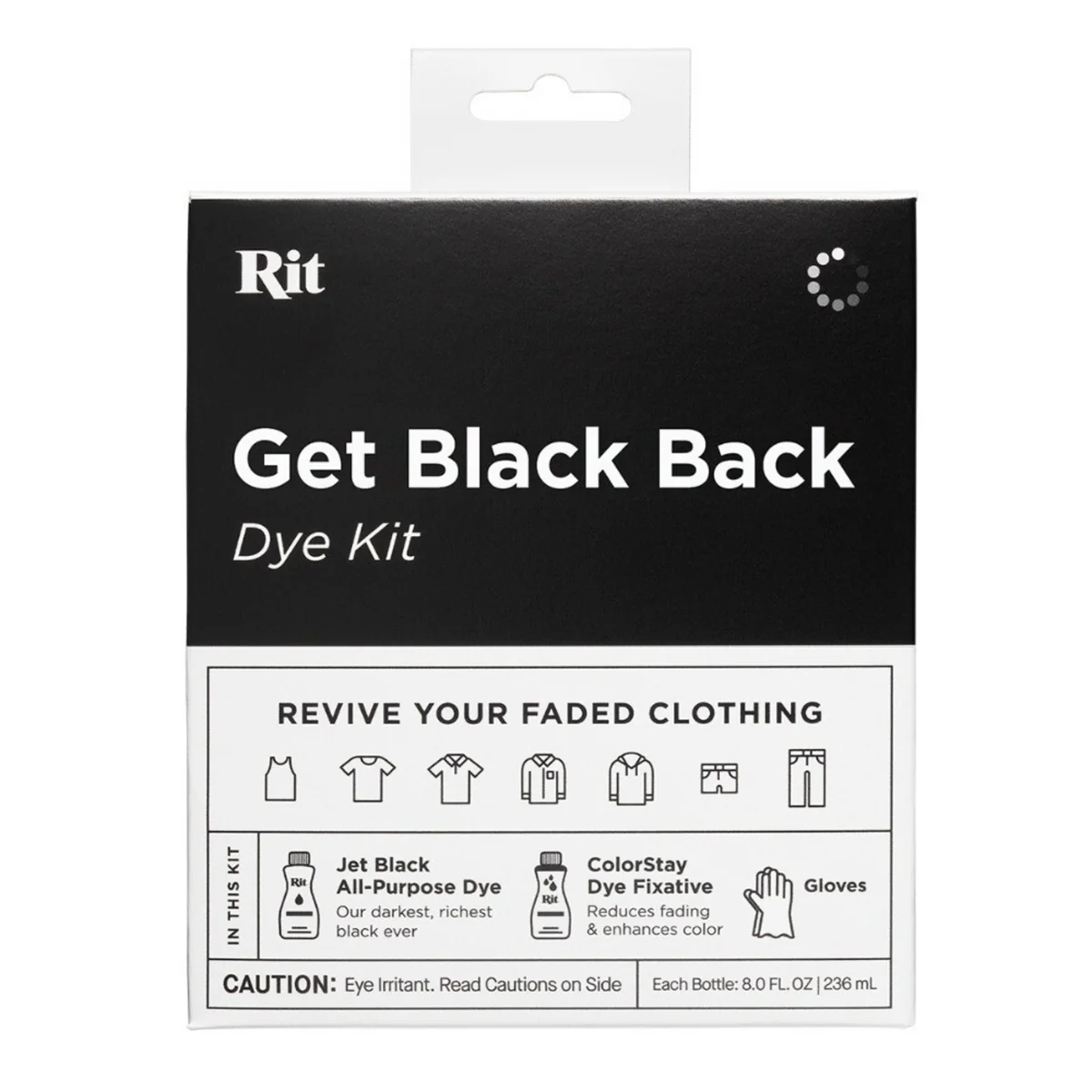 Rit Dye - Get Black Back Dye Kit