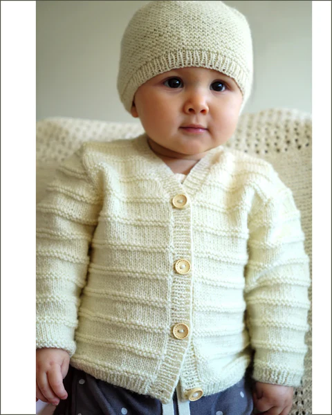 Augusta Cardigan & Hat