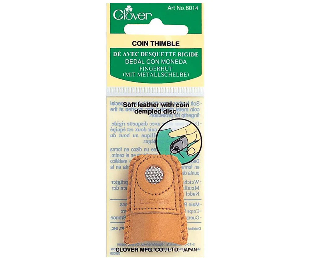Clover Coin Thimble ( Medium Size )