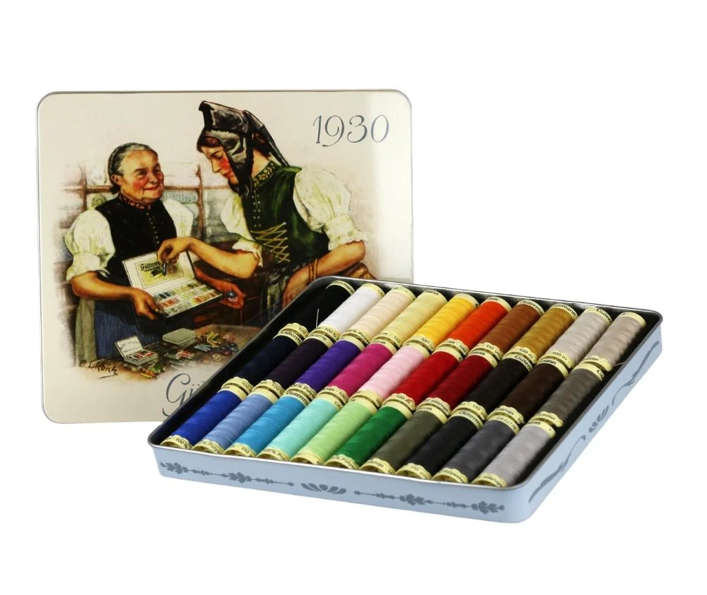 GutermannNostalgic Box - 100mt Sew-all x30 Reels