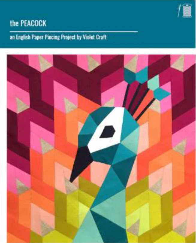 Peacock English Paper Piecing - VC018
