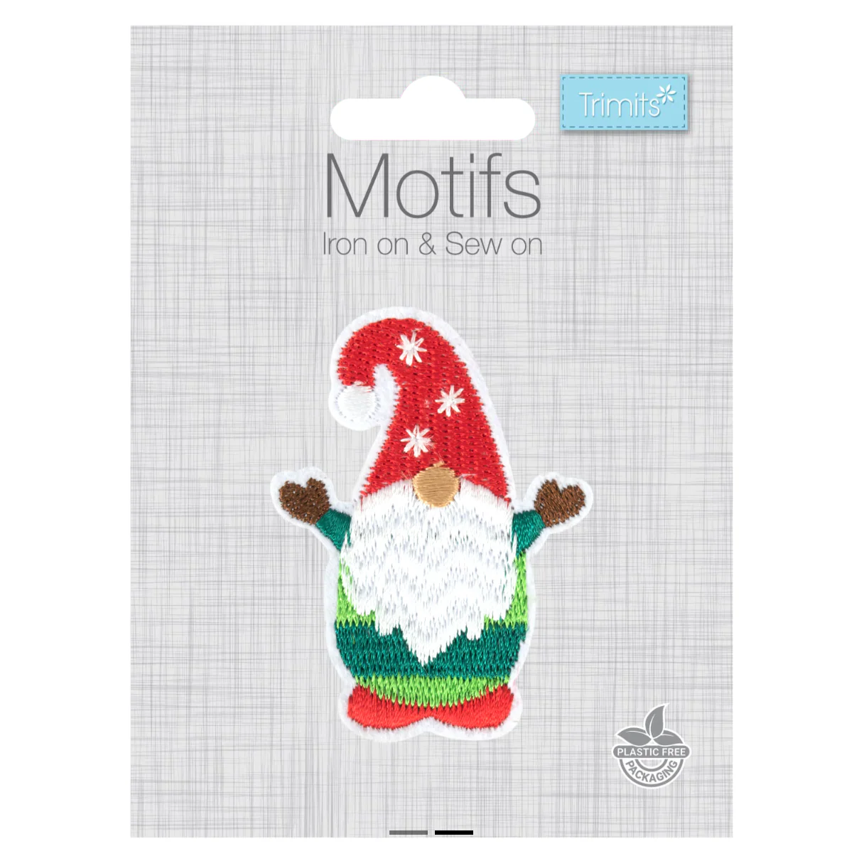 Trimits Gonk Iron-On Christmas Motif