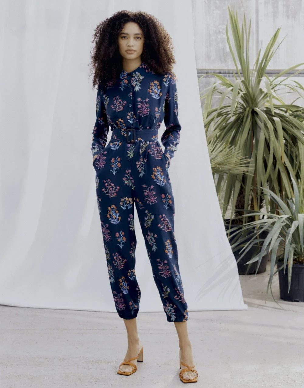 Zadie Boiler Suit Sewing Pattern, Liberty Fabrics