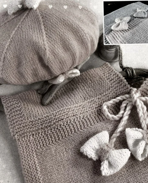 Baby Poncho & Beret