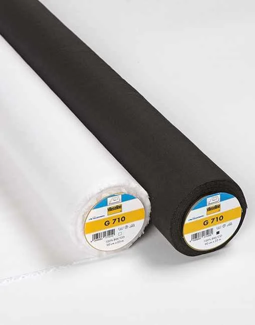 Light - Mediumweight Fusible Woven Cotton Interlining G710